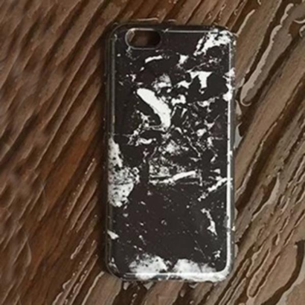 TPU Marble Grain Cell Phone Case Cover For iPhone 7 6s Plus Simple Protective Sleeve IMD Process Customization