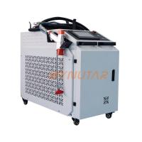 220V / 50Hz Machine de nettoyage laser portative 1000W Pour l' acier du chantier naval