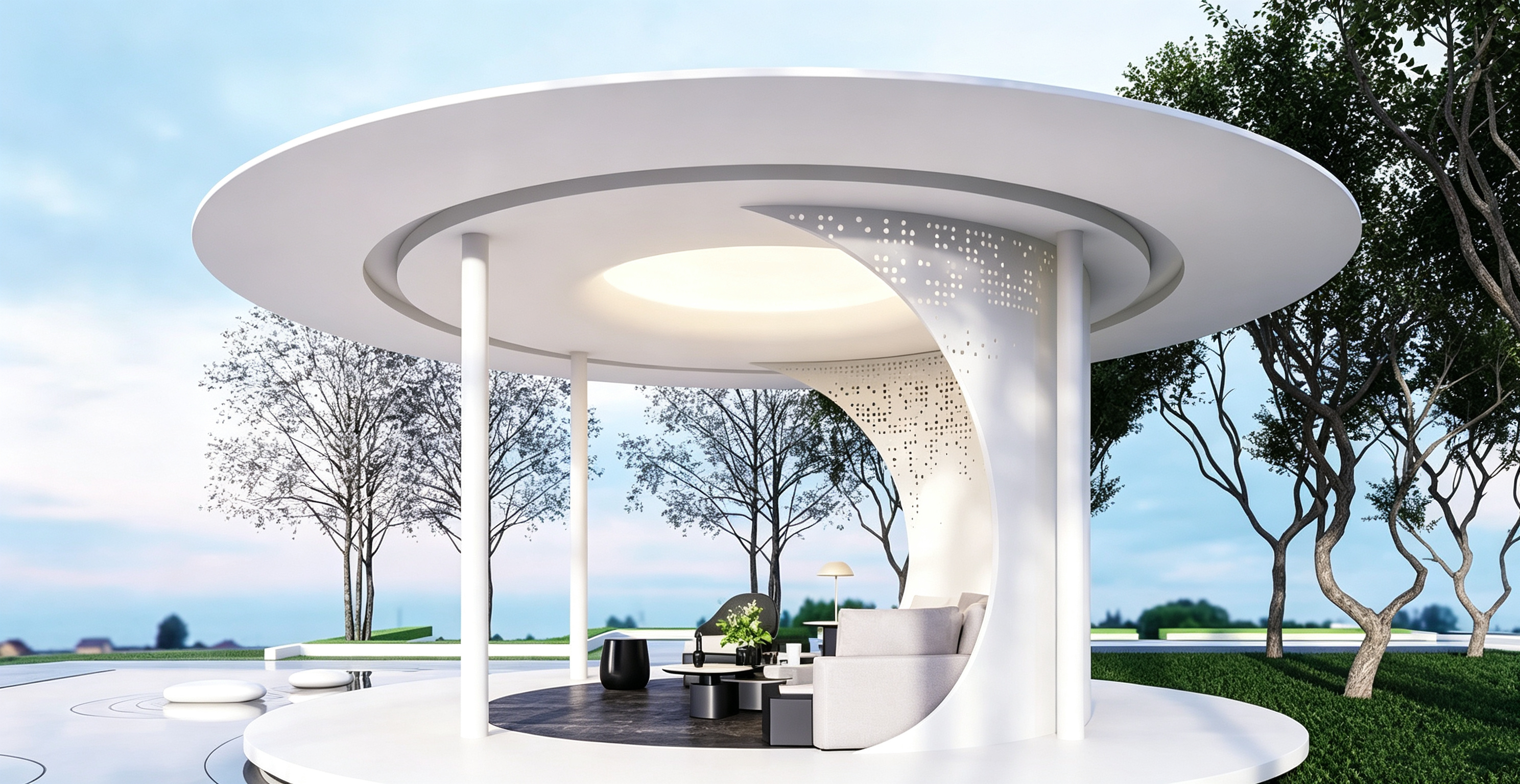 Aluminum Alloy Flip Louver Gazebo with Wind and Rain Protection for Outdoor Sunroom