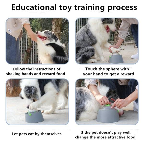 Pet Slow Food Bowl Dog Lick Pad Puzzle Leaky Ball Toy