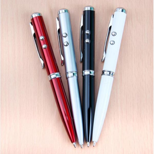 Promotional Gift LED light Touch stylus metal pen with logo printing