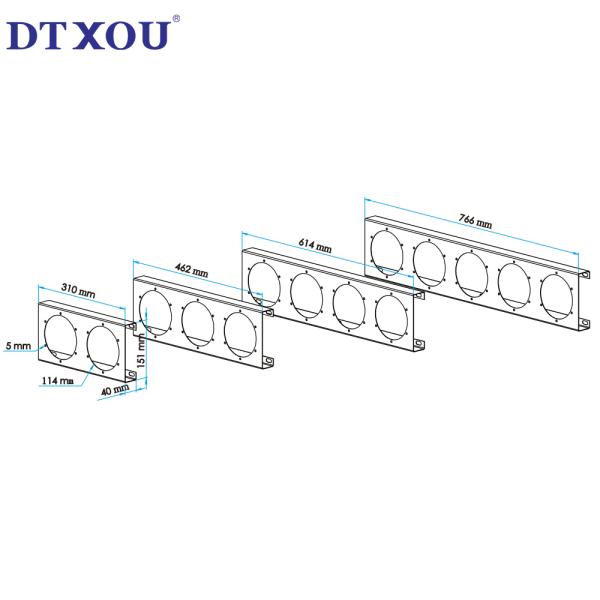 Truck Trailer Box Type Passenger Car Stainless Steel 4-Hole Parking Indicator 8155142170