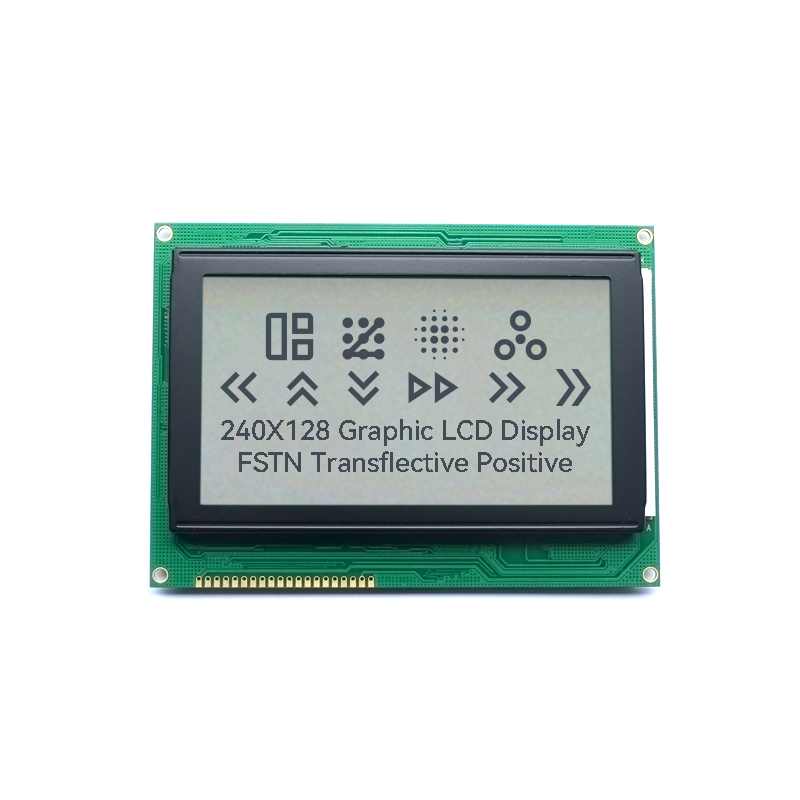 FSTN Transflective Positive 240 * 128 LCD Display TFT Graphic Module 8 BIT