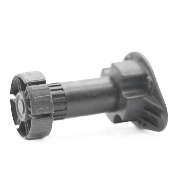 Пластиковые пластиковые ноги шкафа, регулируемые штуцеры оборудования мебели