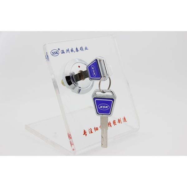 48mm Head Diameter Wardrobe Locks , Bedroom Cabinet Latch Lock For Armoire