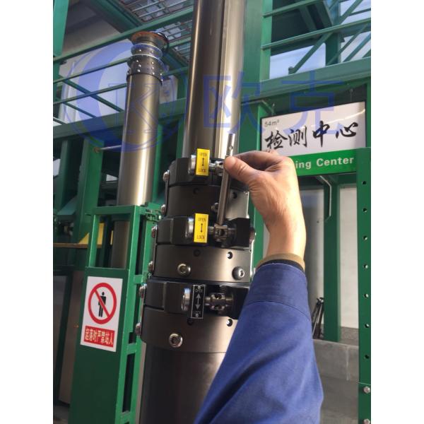 Алюминиевый рангоут телескопической антенны 5M RS485 16feet пневматический