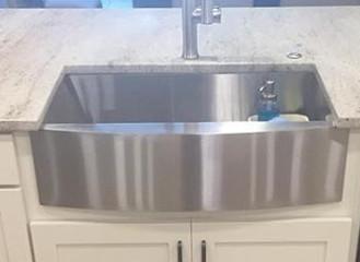 OEM/ODM Single Bowl Apron Front Sink , Hand Made Stainless Steel Apron Front Sink