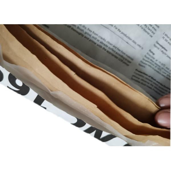 Building Materials Cement Packaging Paper Bags Strong Load Bearing Good Stability