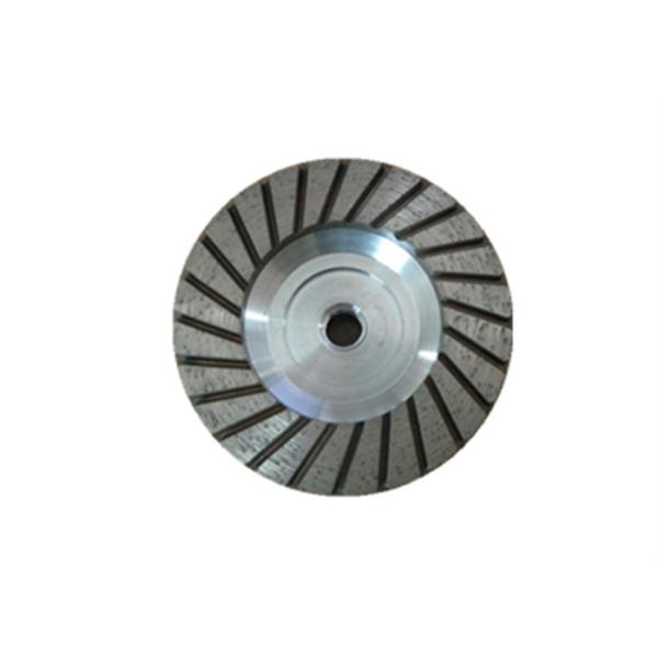 Size 4.5'' Diamond Cup Wheel Turbo Cup Wheel With Aluminium Base