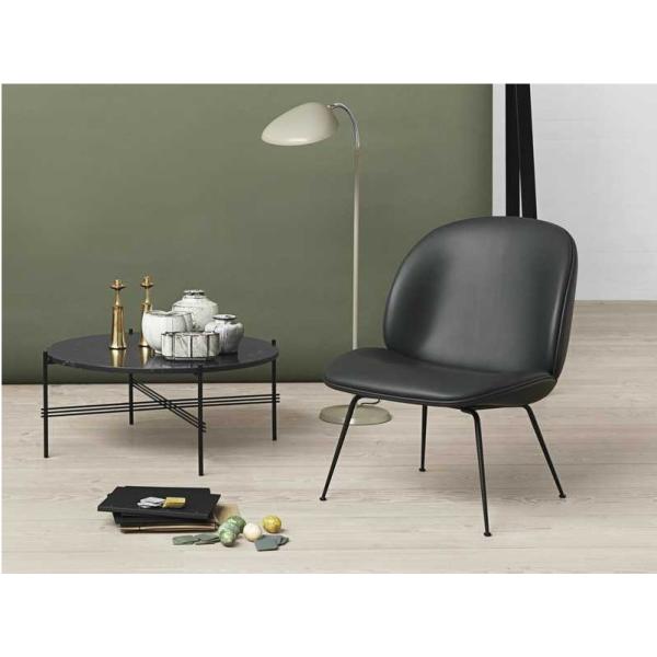 Beetle Fiberglass Lounge Chair Leisure Function With Chrome Metal Leg SGS