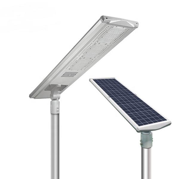150lm/W Outdoor LED Solar Lights Aluminum All In One Street Lamp