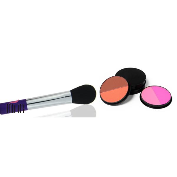 Purple Goat Hair Contour Angled Blush Brush Cosmetic Makeup Brushes