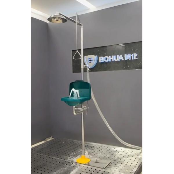 BH30-2011 ANSI Z358.1 Eyewash Station with Stainless Steel Bowl