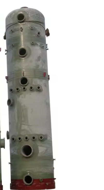 Низкое содержание Frp кислотный туман отходы газа поглощение башни колонны сосуда для химического завода