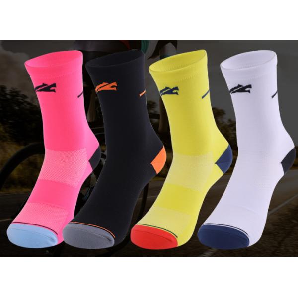 Snagging Resistance Custom Made Sports Socks / Mens Football Socks