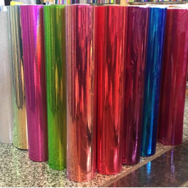 Lady ' S Shoes 137CM Transparent Holographic Fabric