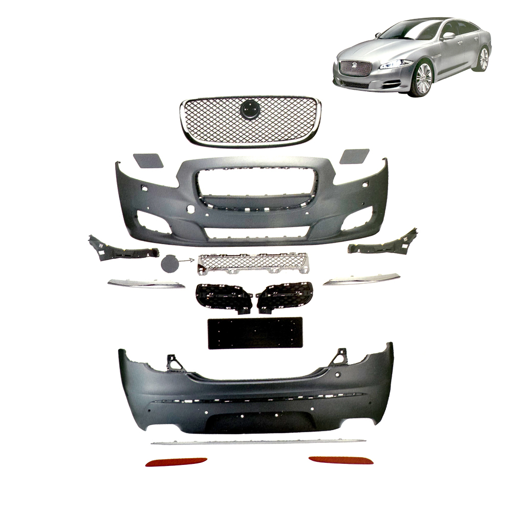 Complete Base Front Bumper Assembly Kit OE C2D5370XXX for 2010-2015 Jaguar XJ X351