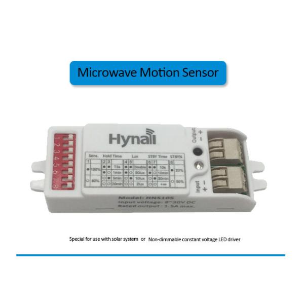 IP20 8~30VDC 1.5A 36w Снижаемый микроволновой датчик движения
