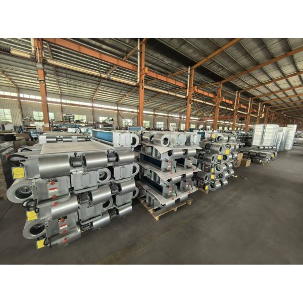 500CFM Ducted Type Water FCU Fan Coil Unit With Hydrophilic Aluminum Coil