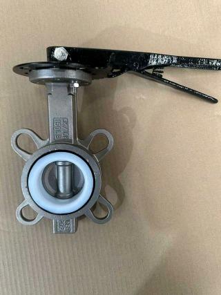 Double Acting Pneumatic Actuator Operated Butterfly Valve