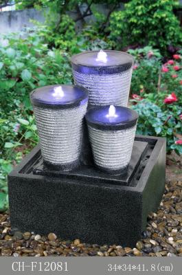 3 Oval Small Decorative Water Fountains