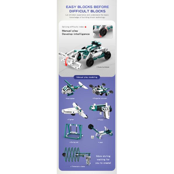 Multi-functional Steam Programming Educational Robot with Induction Remote Control