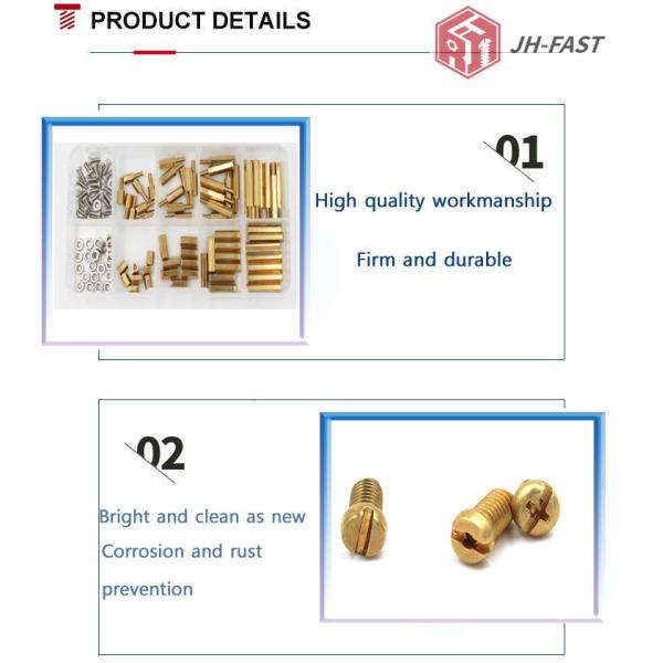 Медленный отпорный винт Hex Pcb Spacer M2 M2.5 M3 Мужчина Женщина для индивидуального обслуживания OEM