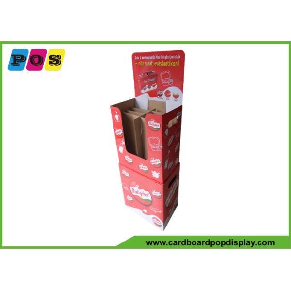 Durable Cardboard Display Dump Bins Retail Carton Recycle Sturdy DB028