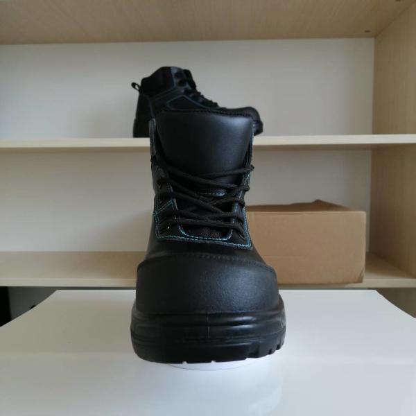 Chaussures de sécurité en Kevlar avec semelle intermédiaire en cuir véritable pour travaux de sécurité OEM