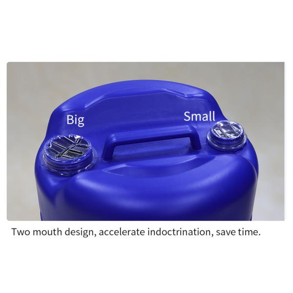 HDPE Blue 60L 55 Gallon Plastic Drum With Pastic Handle OEM ODM