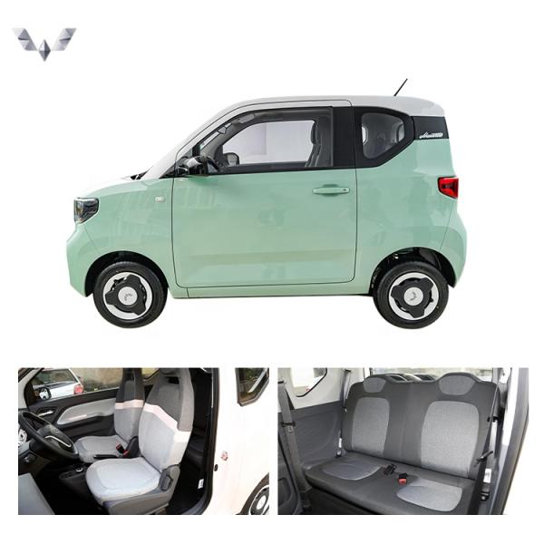 Speed Wuling Hongguang MINI EV 2022 4 Seats 0KM Secondhand 4 Wheels City Fast Charger Electric Cars Used Vehicles