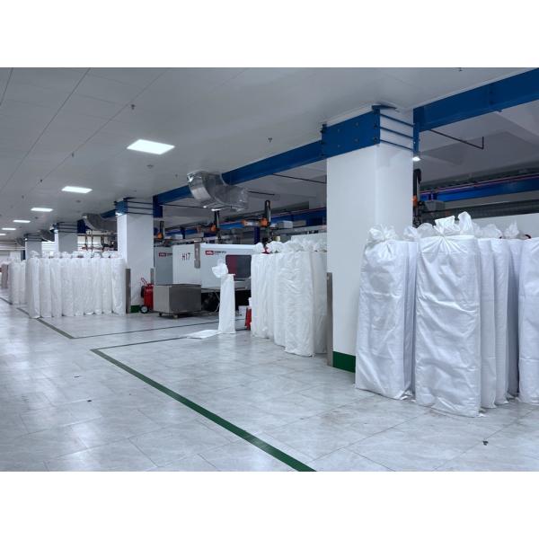 Cubetas plásticas redondas do produto comestível pequenas com punho conveniente