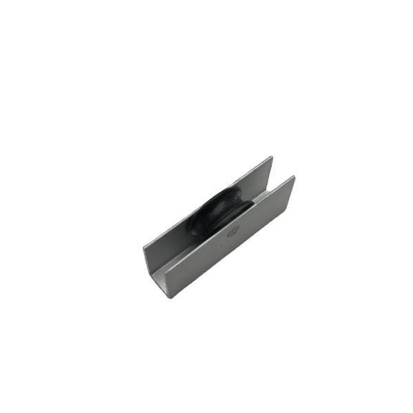 South America Hot sales Aluminium Door And Window Accessories Single Nylon U Shape Pulley Wheel Aluminium Sliding Door Rollers