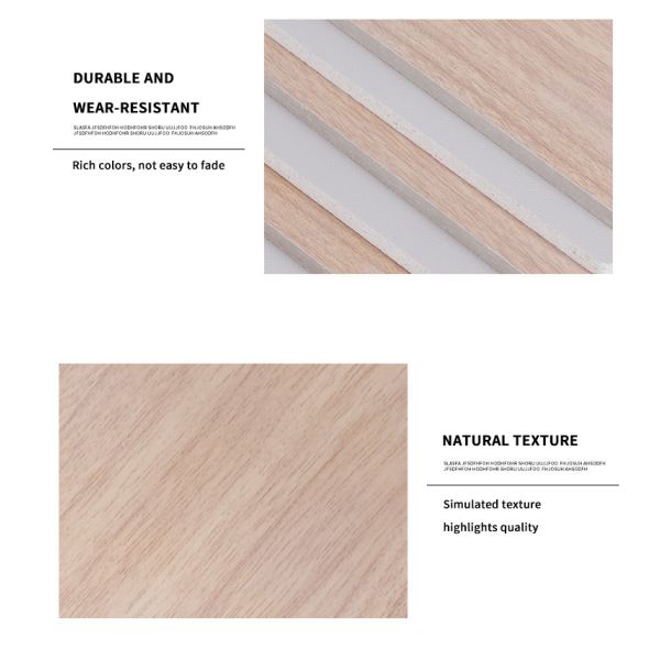 Modern Interior Decoration Integrated Wall Panel WPC Carbon Crystal and Metal Wood Veneer Board for Household Commercial Use