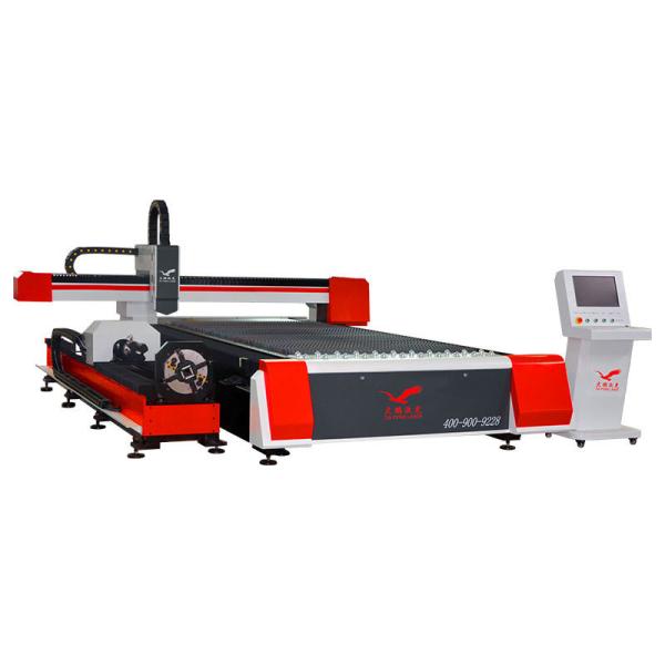 Aluminum 1KW Fiber Cutting Machine , 140m/min CNC Metal Cutting Laser Machine
