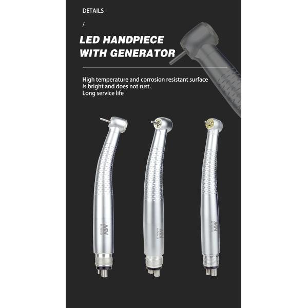 Large Torque High Speed Dental Drill 0.25Mpa-0.3Mpa Fast Handpiece