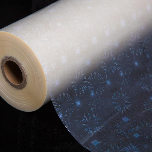 BOPP Film Soft High-Glossy Holographic Thermal Lamination for Packaging and Printing