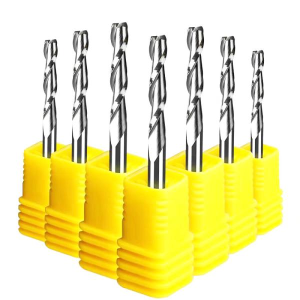 GU25UF 45deg Extra Long Carbide End Mill For Stainless Steel TiAlN