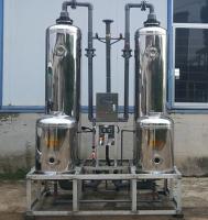 FRP automatique adoucisseur d'eau lourd service réservoir en acier inoxydable double réservoir efficacité