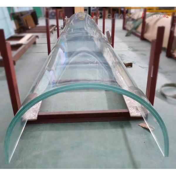 Thermal Stable Curved Bespoke 5mm Tempered Glass Panels