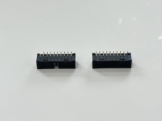 IDC 20-Pin Dual-Row Fully-Shrouded Male Connector, Pin-Header Type, Exposed 3.2mm Gold-Plated G/F