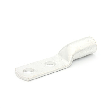 Double Hole Right Terminals Non Insulated Copper Lugs AD Copper Tube Terminals