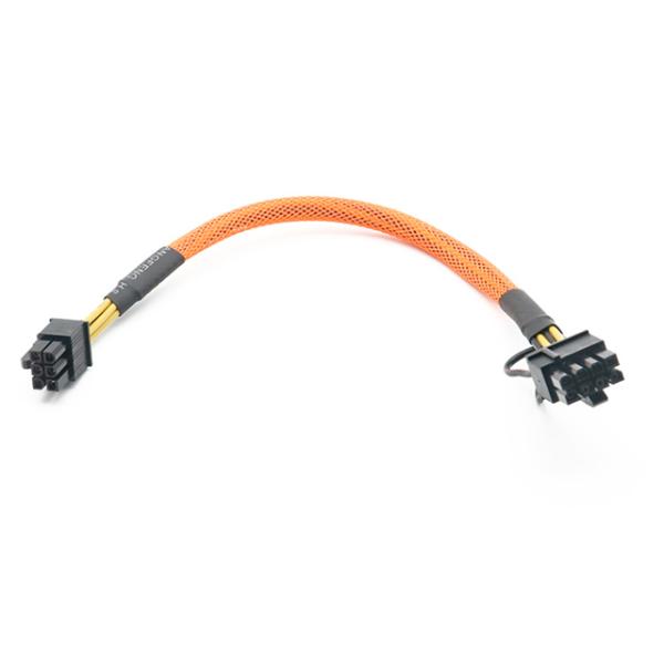 CE Molex Connector 6pin Gpu Power Extension Cable 20cm length
