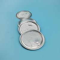 Fáceis de alumínio completamente abertos descascam fora a tampa 83mm 99mm 126mm para a lata plástica de papel do metal