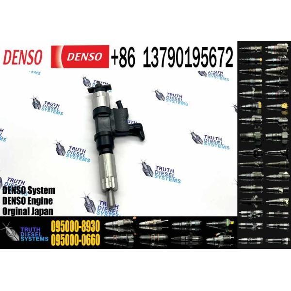 095000-8930 1kd diesel fuel injector Remanufactured Common Rail Diesel Injector for 8-98160061-0 4H07 Diesel Engine