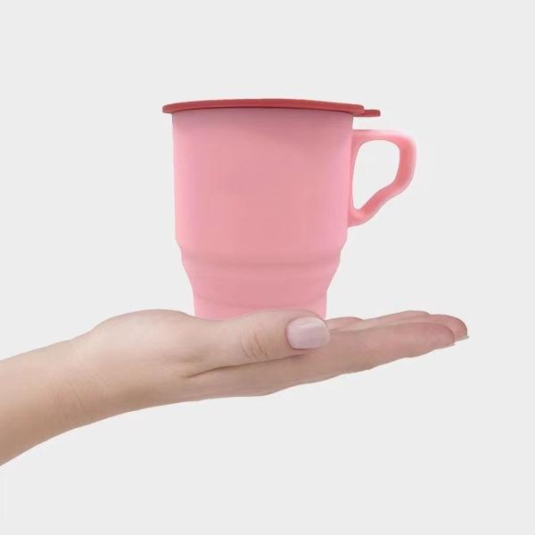 Продовольственный 180 мл 300 мл складной силиконовой кружки