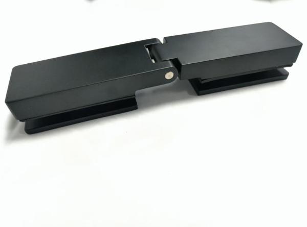 SUS304 Stainless Steel Casting Frameless Door Hinges High Precision For Bathroom