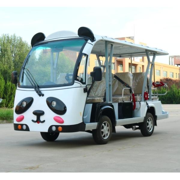 LED Headlights And Taillights Electric Tour Guide Car For Guided Tours