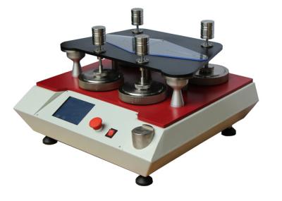 Equipamento de teste padrão elétrico ASTM de matéria têxtil da abrasão D4966 com apertos