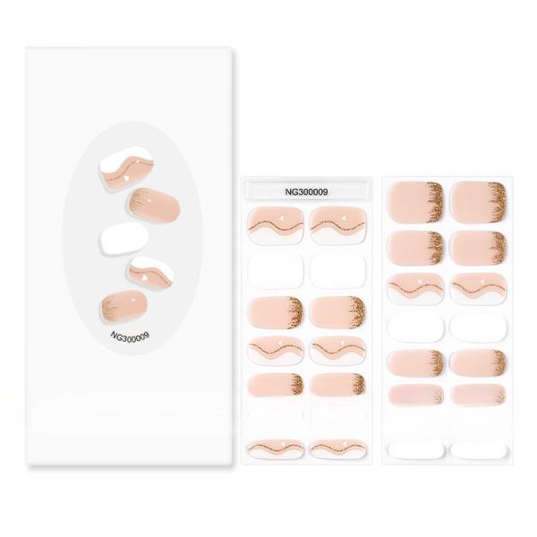 Upgrade Your Nail Game with Eco-friendly Semi Cured Gel Nail Stickers and UV Lamp